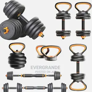 Affordable 40 Kg 6 in 1 Kettlebell Barbell Available Now.
