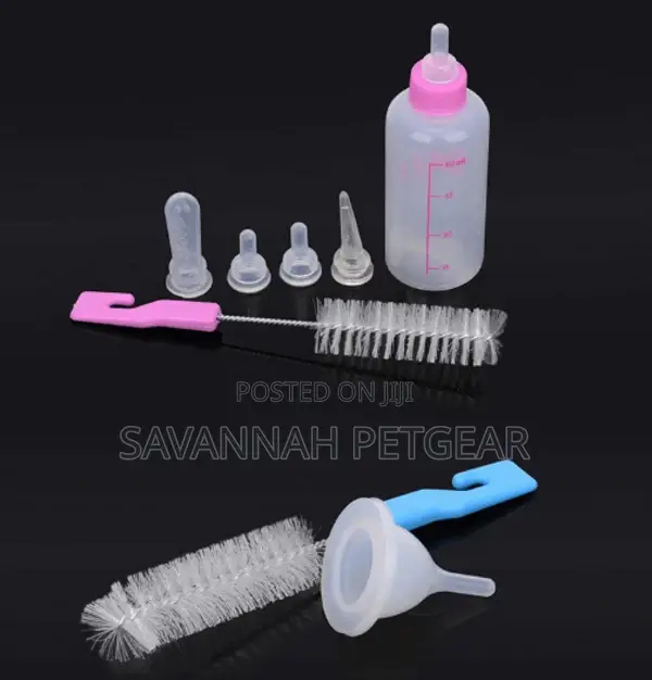 Nursing Bottle Set for Kittens and Puppies 60ml
