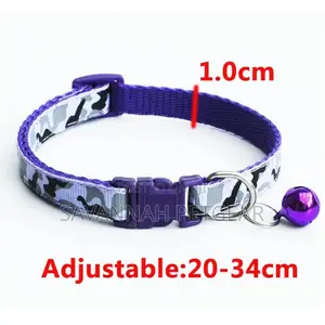 Cheetah Print Adjustable Cat Collar