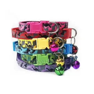 Cheetah Print Adjustable Cat Collar