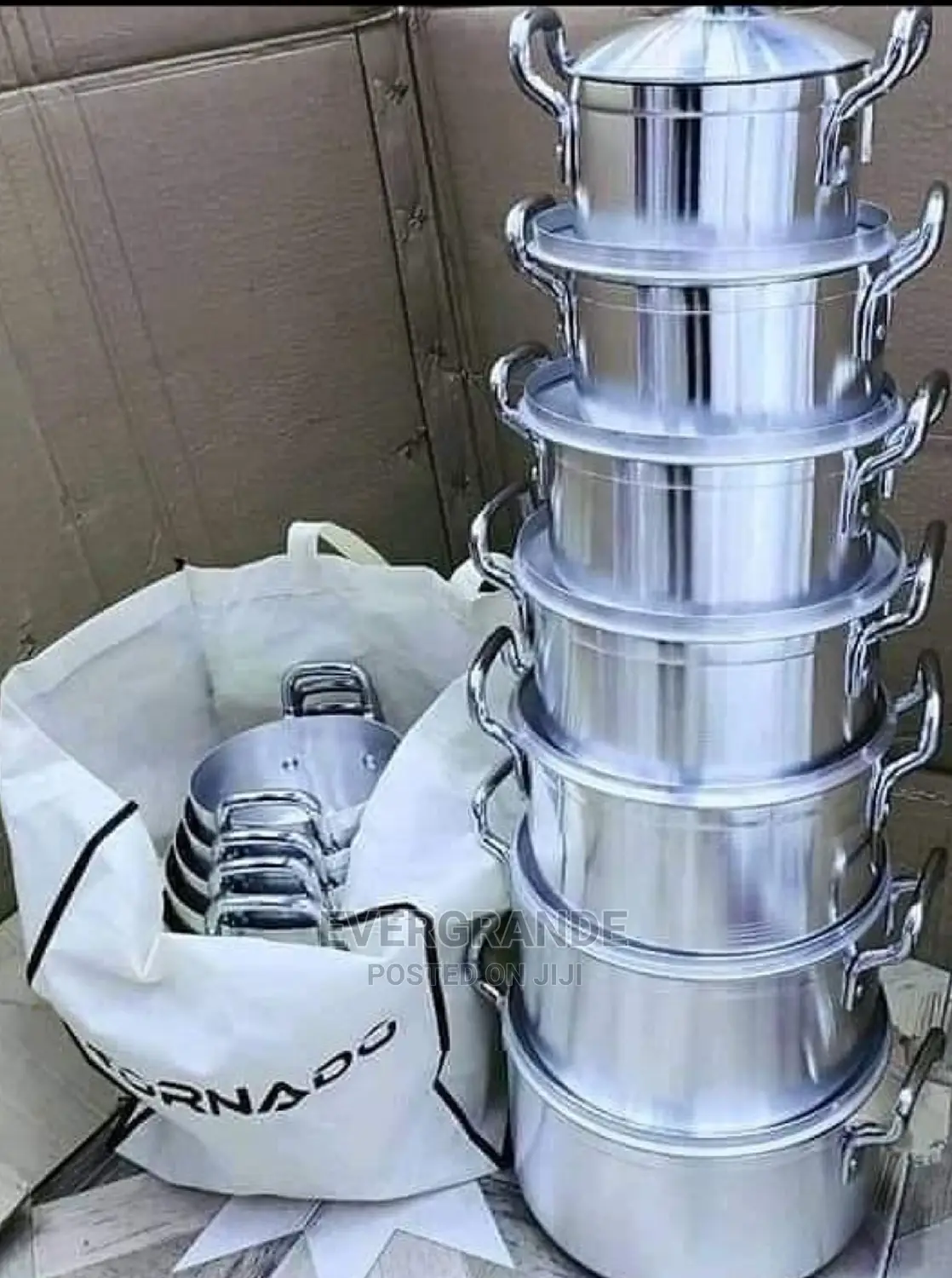 Turnado 14 Pieces Cookware