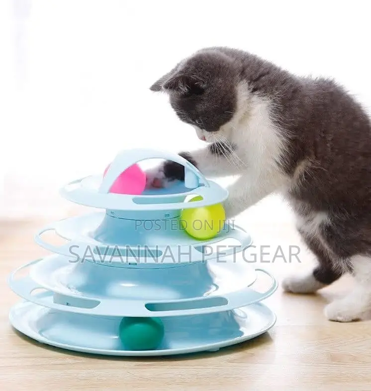 Cat Tracks Interactive Turntable Exercise Toy