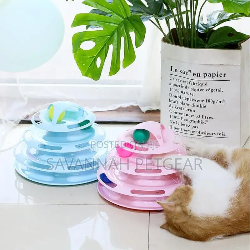 Cat Tracks Interactive Turntable Exercise Toy