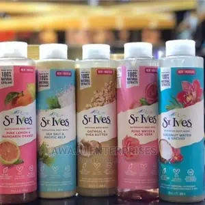 100% Natural Extracts St. Ives Shower Gels