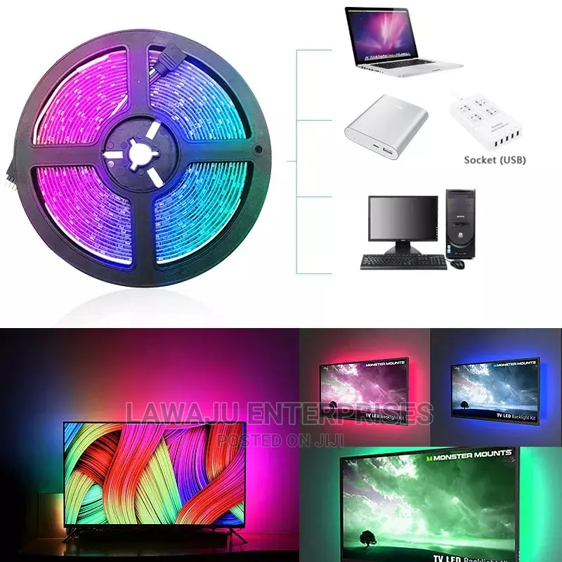 5m RGB LED Snake Light