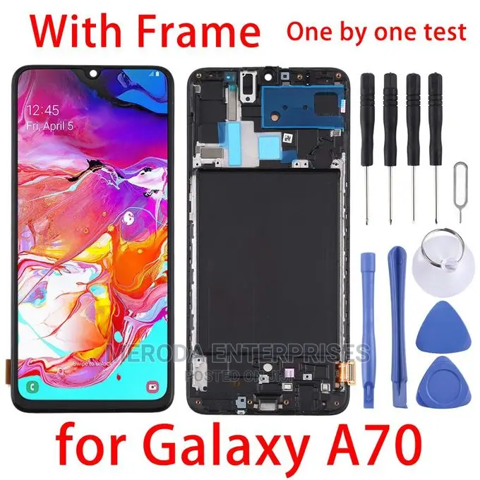ORIGINAL A70 LCD for Galaxy A70 Screen ,