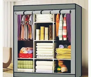 Wardrobe 3 Column Metallic