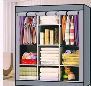 Affordable 3 Column Metallic Wardrobe.