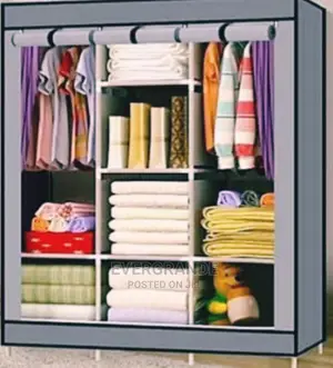 Classic Wardrobe 3 Column Metallic.