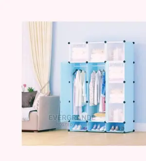 Wardrobe 3 Column Plastic Available.