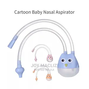 A 5 Piece Fun Cartoon Themed Baby Nasal Aspirator