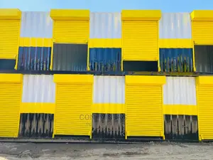 Container With Roller Shutter Doors