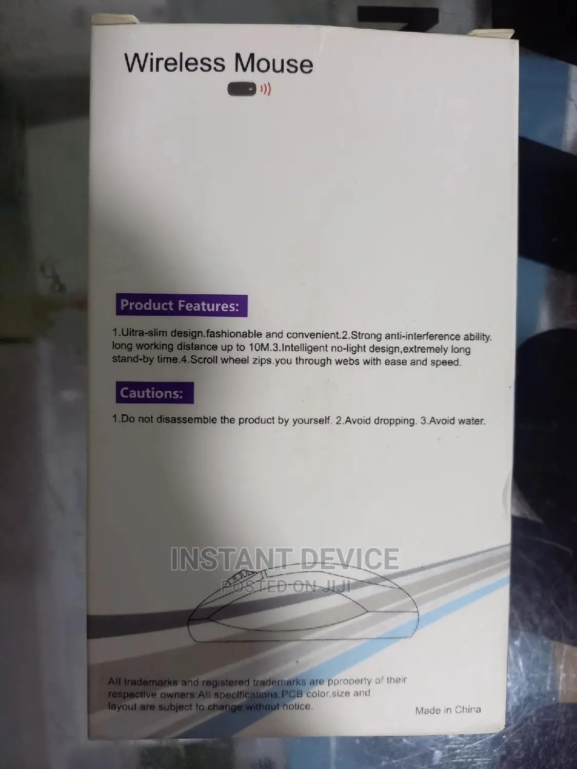 Wireless Rechargeable Mouse