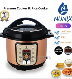 Nunnix Multifunctional Pressure Cooker 5ltrs