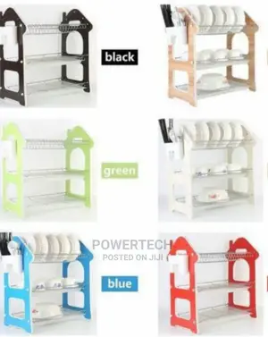 Wooden Dish Rack 3 Tier,