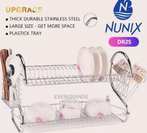 DR2S Nunix 2 Tier Dish Rack.