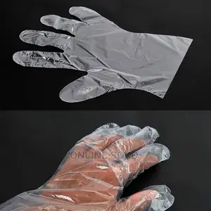 Multipurpose Disposable Polyethylene Gloves – 100 Pcs