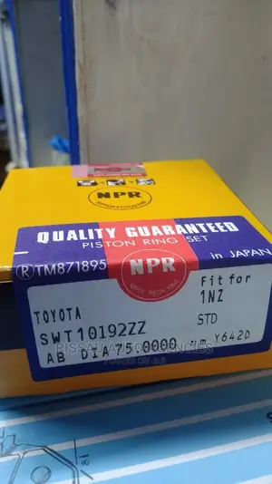 NPR Toyota 1NZ Engine STD Piston Rings Made in Japan.