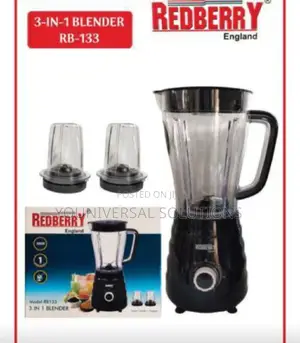Black 3in1 Redberry Blender