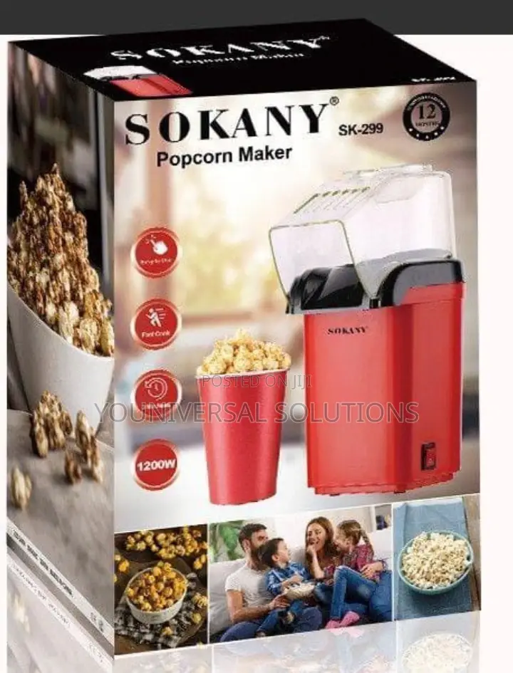Sokany Popcorn Machine