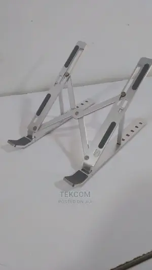 Aluminium Adjustable Laptop Stand- Metallic