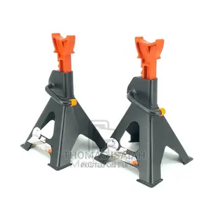 2PCS 3T 6600lb Adjustable Jack Stand 260mm - 435mm