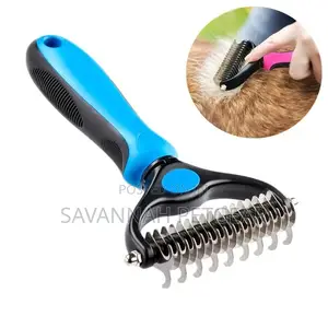 Dematting Double-Sided Dog Rake