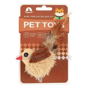 Charming Chirp Electronic Bird-Sound Cat Toy