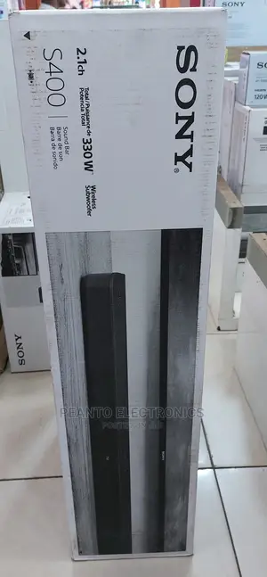 Sony Ht-S400 2.1ch Soundbar With Powerful Wireless Subwoofer
