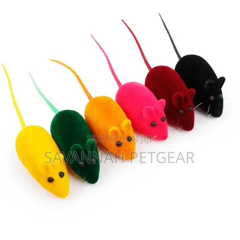 False Mouse Rat Squeaky Toy for Kitten Cat