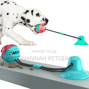 Interactive Tug Chew Dog Toy With Treat Ball