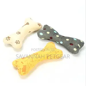 Fabric Bone Plush Dog Toy