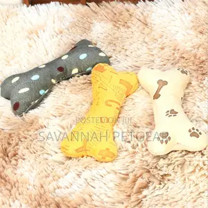 Fabric Bone Plush Dog Toy