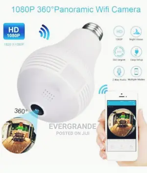 Home Security Wifi Bulb Camera.