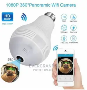 Affordable Home Security Wifi Bulbs Camera.