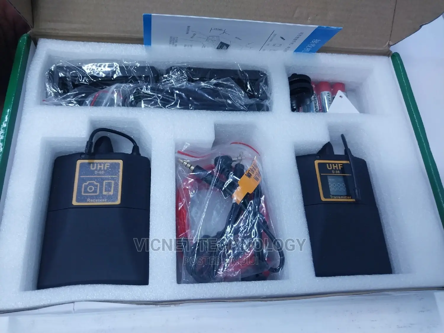 Single Channel Wireless Uhf Microphone