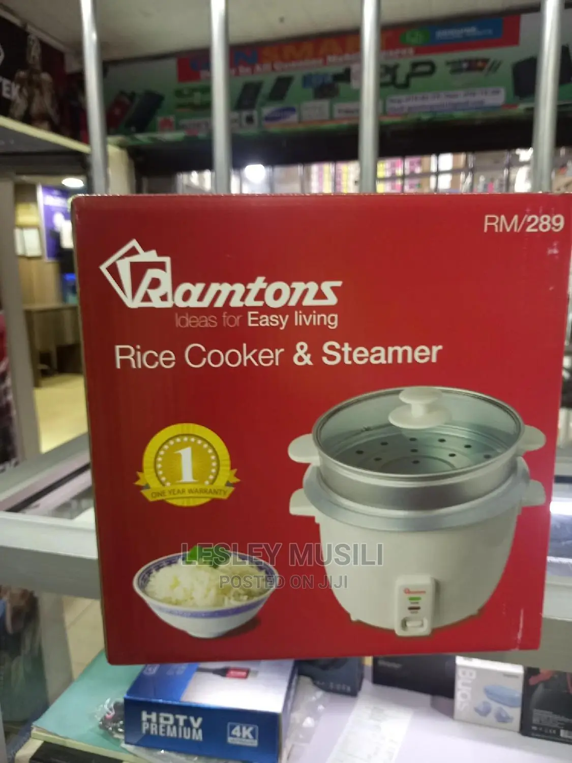 Ramtons Rice Cooker Steamer Rm/289