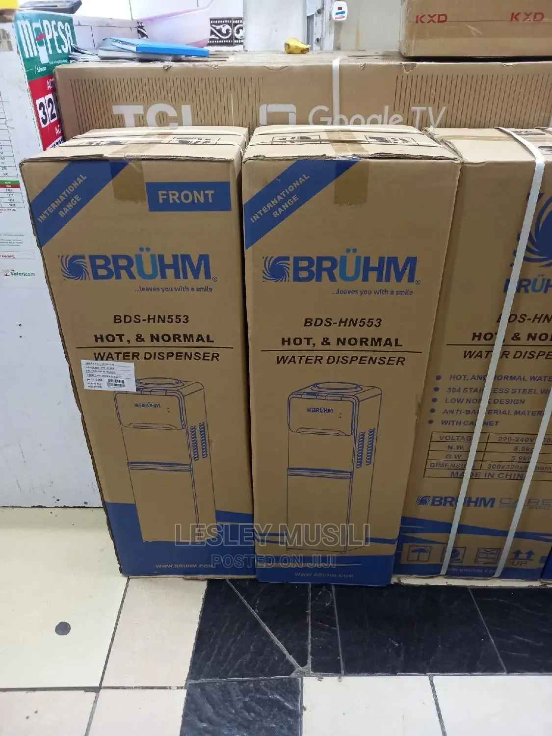 Bruhm Hot and Normal Water Dispenser