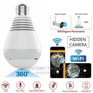 Wireless Bulb Camera 360