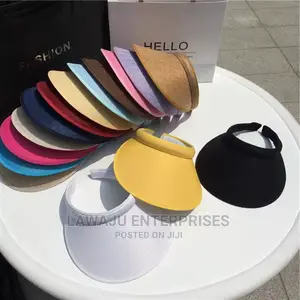 Adjustable Eaves Grass Woven Summer Hat