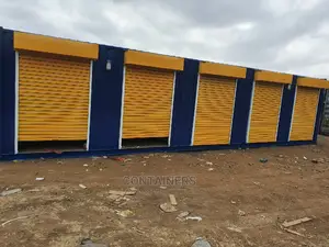 Container Stalls Work in Progress. Make Your Order Today.