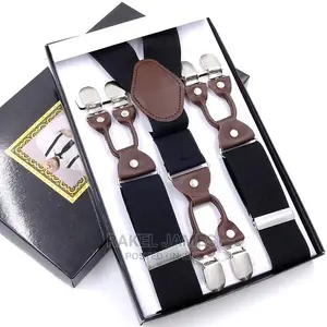 Navyblue Double Clip Suspender