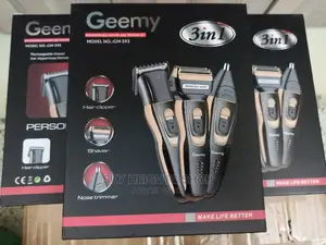 Efficient Electric Geemy Rechargeable 3in1 Shaver / Trimmer