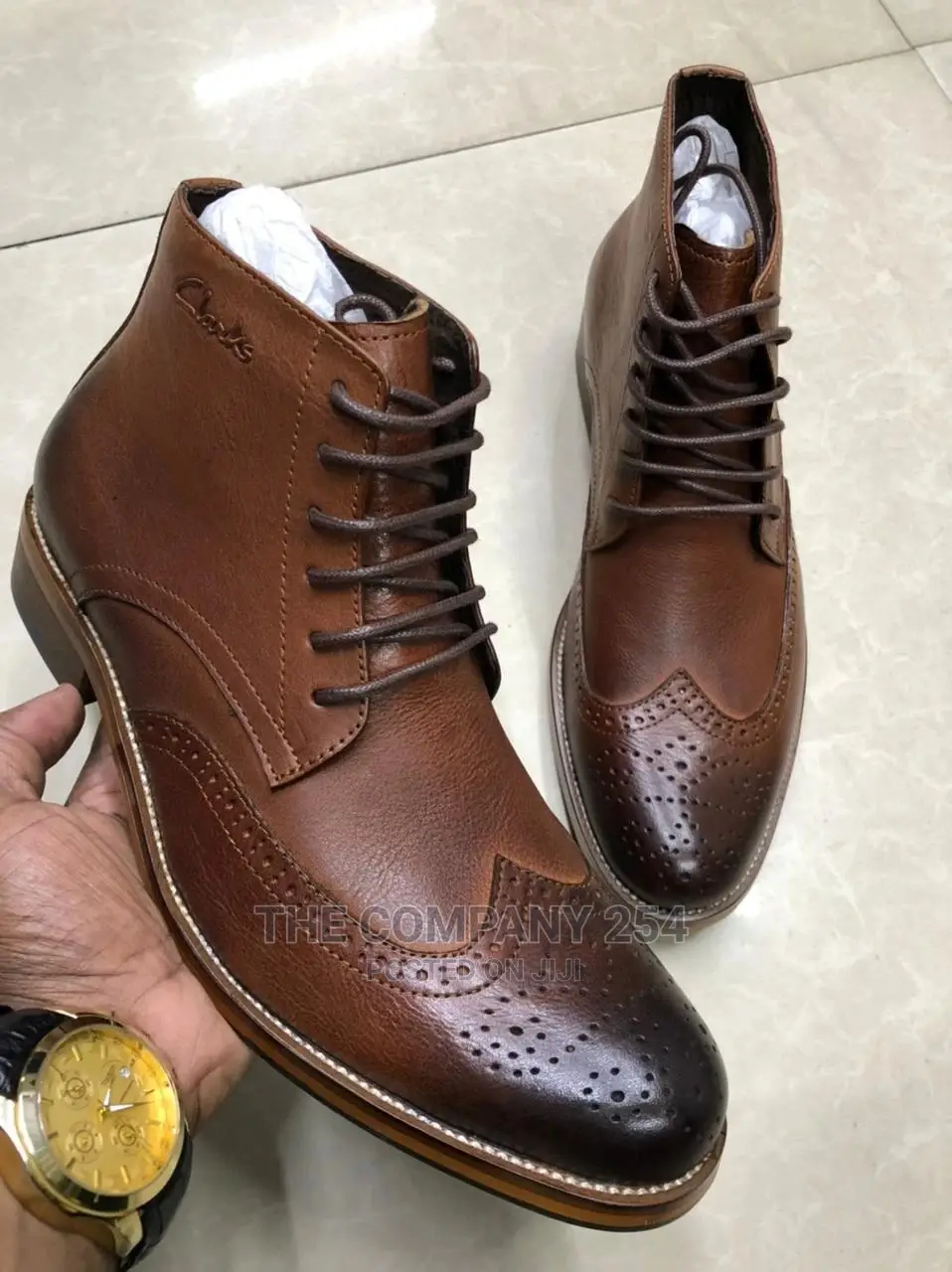Clarks Leather Boots