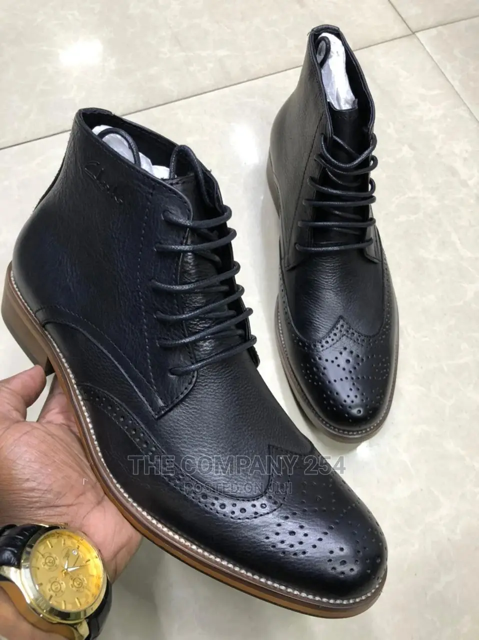 Clarks Leather Boots
