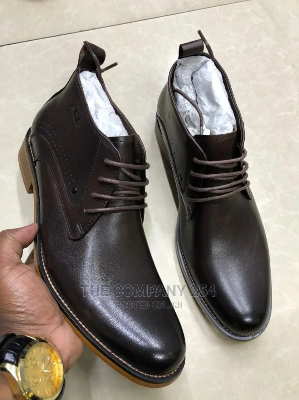 Clarks Leather Boots