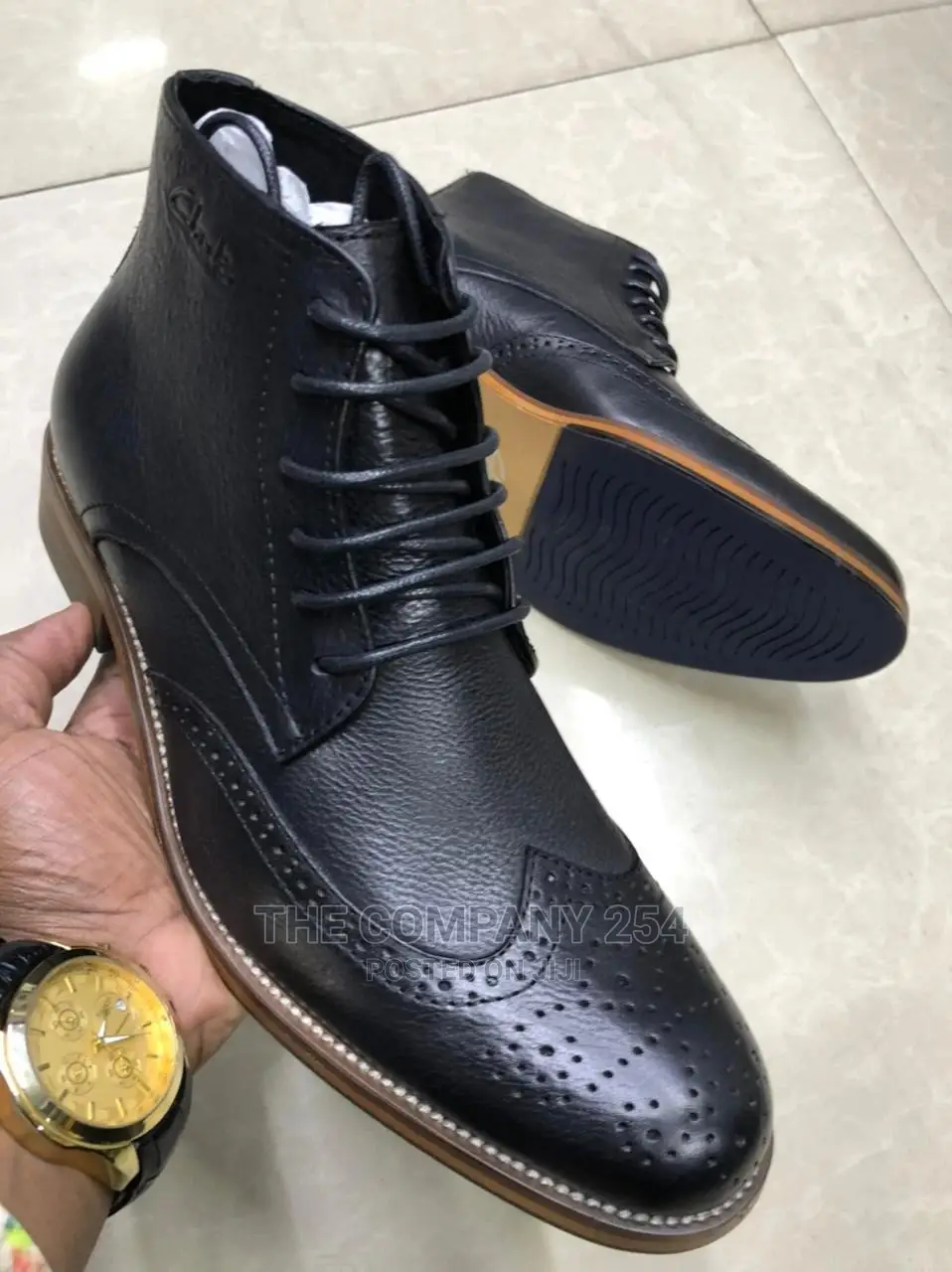 Clarks Leather Boots