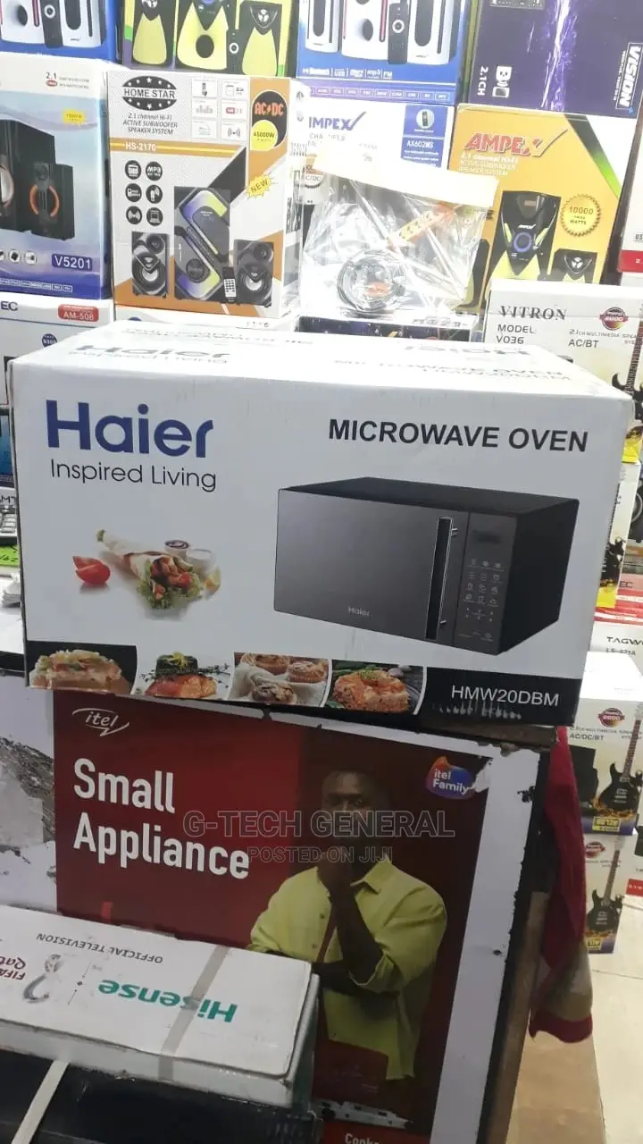 Haier 20l Silver Digital Microwave