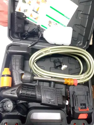 Car Washing Machine Pressure Gun With Two Batteries