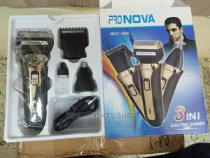 High Quality Pronova 3in1 Rechargeable Electric Shaver